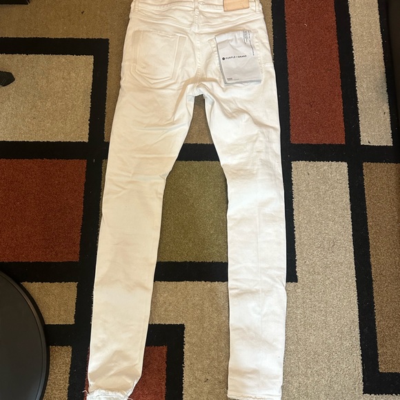 White purple jeans size 28 - Picture 1 of 7